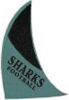 Foam Hands: 13 inch Shark Fin Foam Mitts